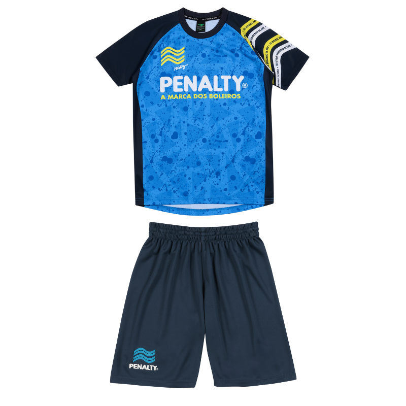 【PENALTY公式】ハイス ジュニア上下セット(半袖T&ショーツセット)キッズ 25春夏 吸汗速乾 トレーニング&普段使用も可(PUS5023J)