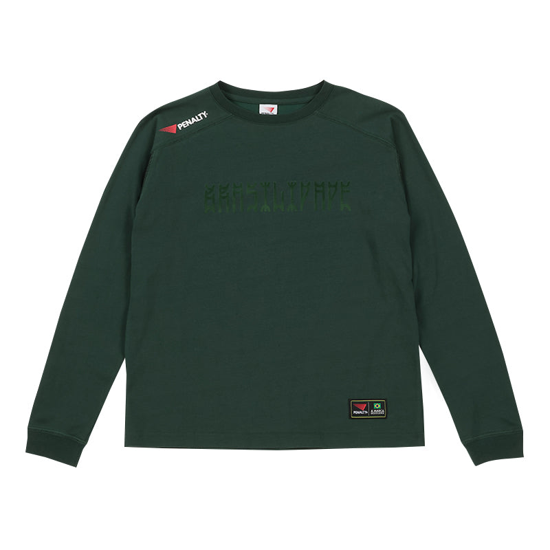 ヘリテージ・LSフロッキーロゴTシャツ