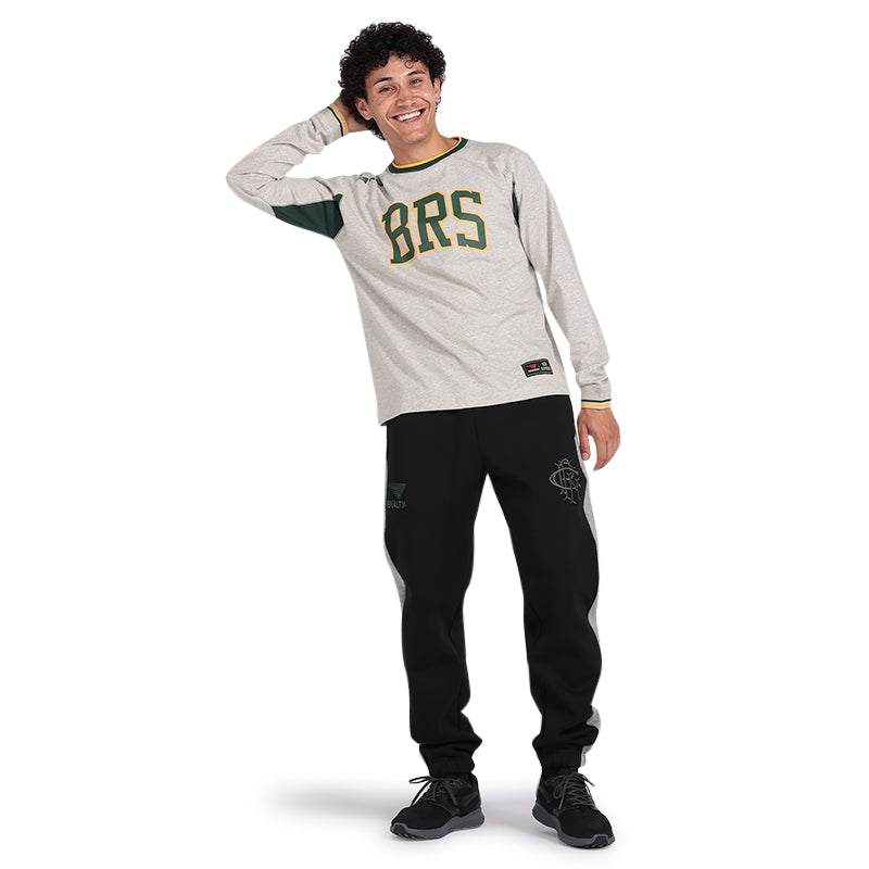 ヘリテージ・LS-BRSロゴTシャツ