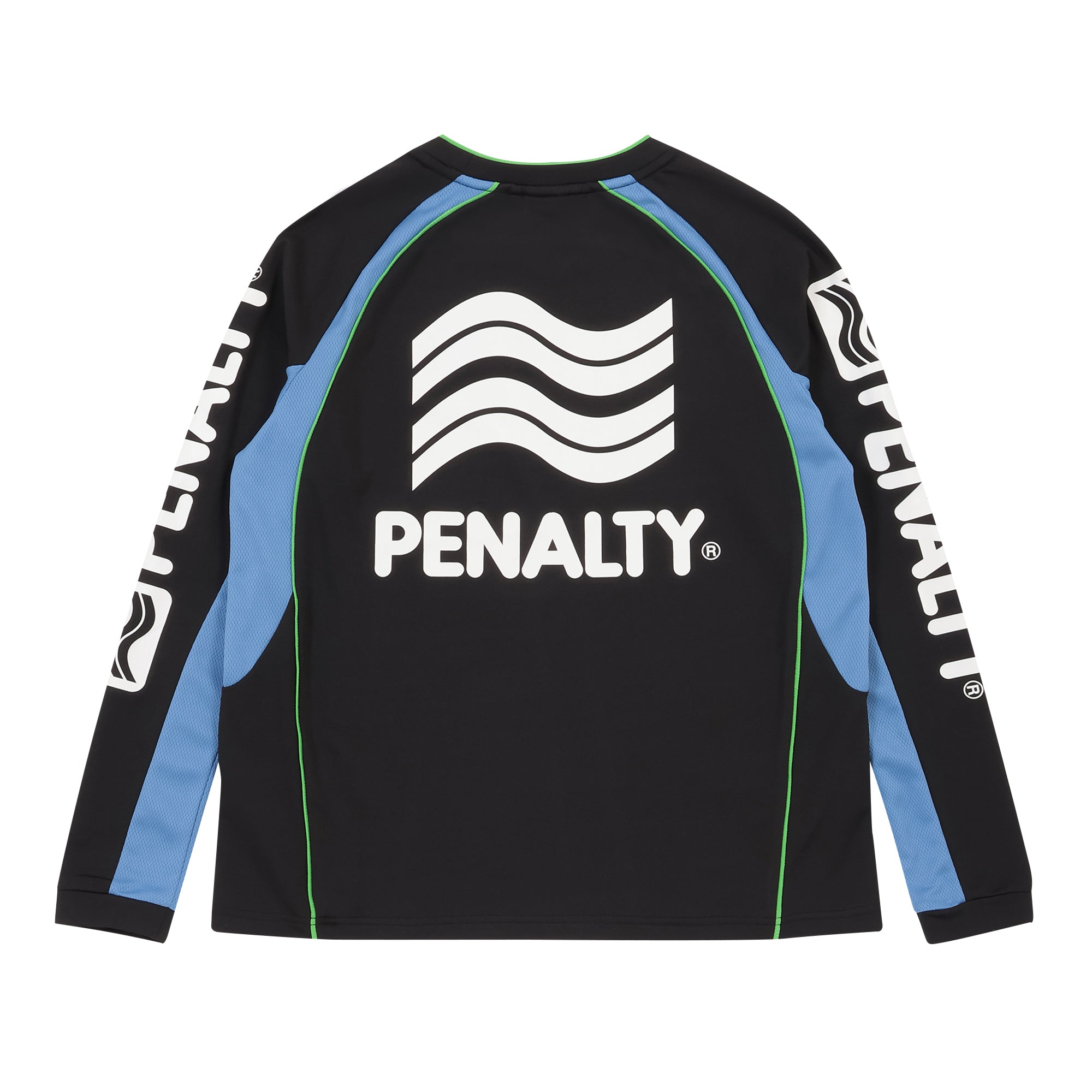 【PENALTY公式】プラクティスシャツ キッズ 秋冬 裏起毛 トレーニングウェア