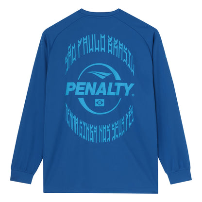 【PENALTY公式】ロングプラシャツ メンズ 26秋冬 軽量 スポーツウェア(PTF6424)