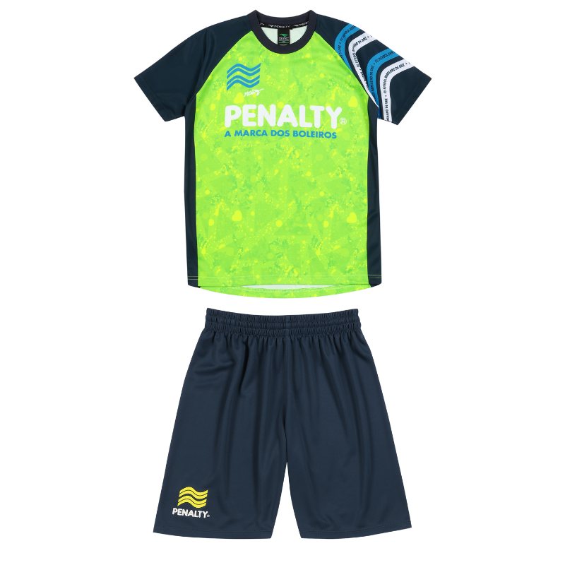 【PENALTY公式】ハイス ジュニア上下セット（半袖T&ショーツセット）キッズ 25春夏 吸汗速乾 トレーニング&普段使用も可(PUS5023J)