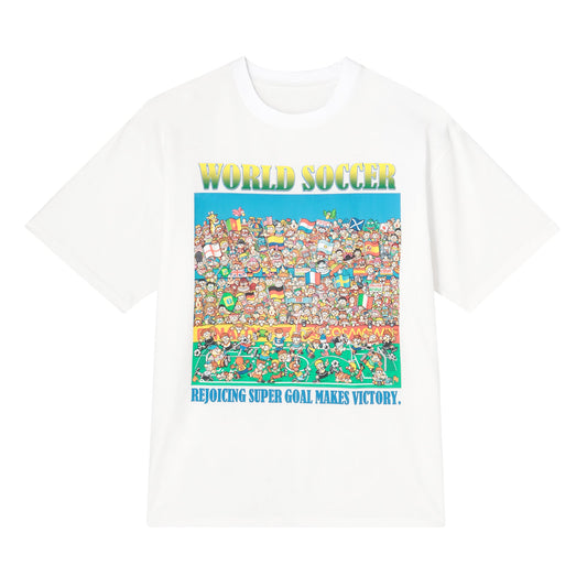 【PENALTY公式】コスモウィン 半袖【WSフロントプリント】Tシャツ 26春夏 綿100％ リラックスシルエット(CTS6049)