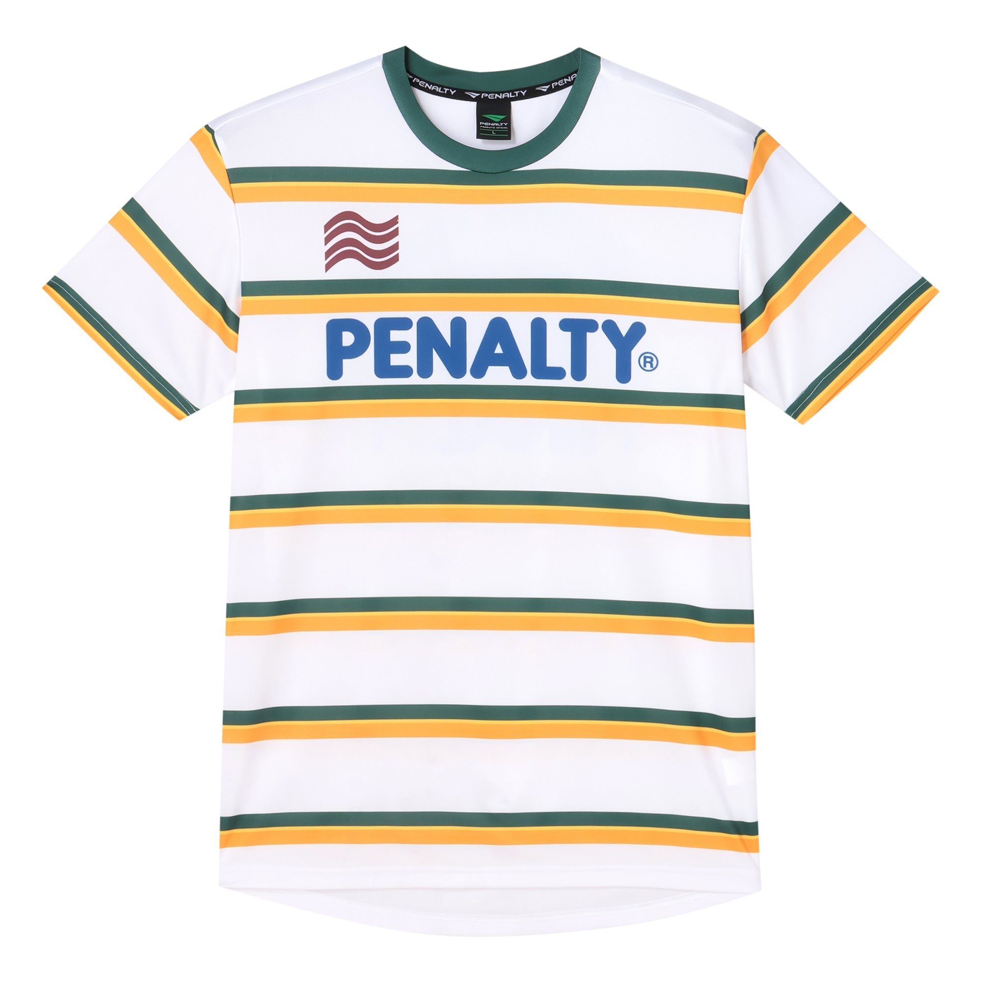 【PENALTY公式】ハイス 半袖ボーダー プラクティスシャツ 26春夏 吸汗速乾 トレーニング&普段使用も可(PTS6017)