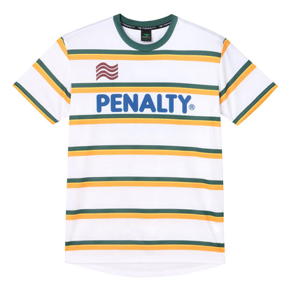 【PENALTY公式】ハイス 半袖ボーダー プラクティスシャツ 26春夏 吸汗速乾 トレーニング&普段使用も可(PTS6017)