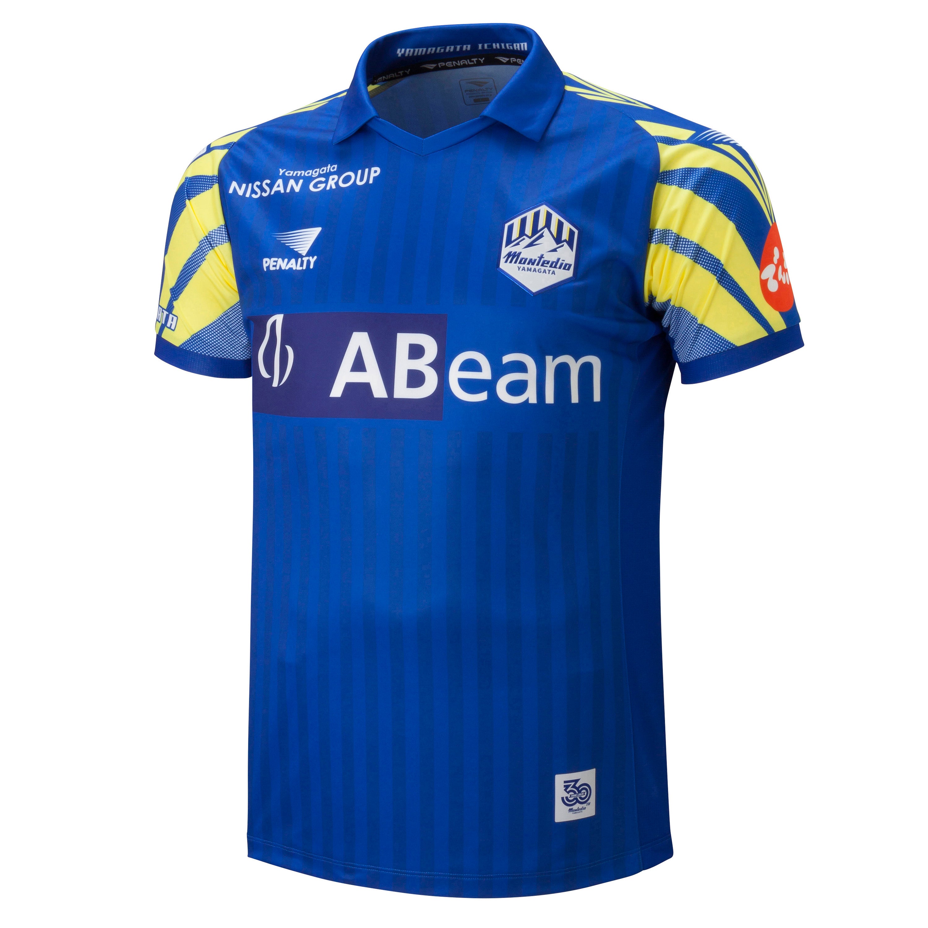 【PENALTY公式】モンテディオ山形 百年構想リーグ ホーム オーセンティック ユニフォーム（FP1st）加工なし(PU6308M)